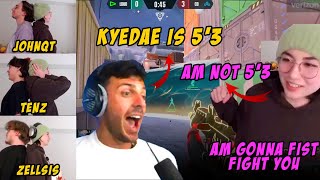 Kyedae Proves She Is Taler Than Tarik