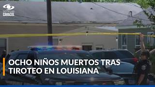 Responsable de tiroteo en Louisiana, Estados Unidos, era padre de siete de las víctimas