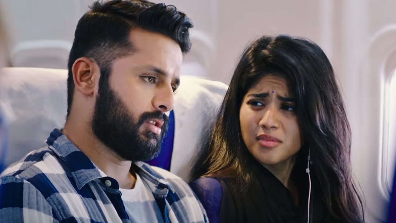 देखिये कैसे नितिन मेघा आकाश से फ़्लर्ट कर रहा है | LIE | Best Romantic Scene