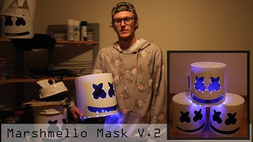 Marshmello Helmet / Mask Turtorial Complete with Steps V.2