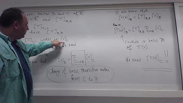 Linear Transformations : Similarity - 8.5