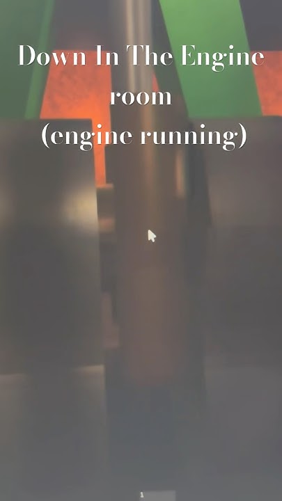 Down in the engine room sound - YouTube