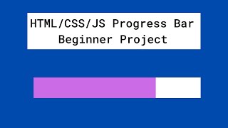 Progress Bar Tutorial with Blog Layout- HTML/CSS/ JavaScript Beginner Tutorial