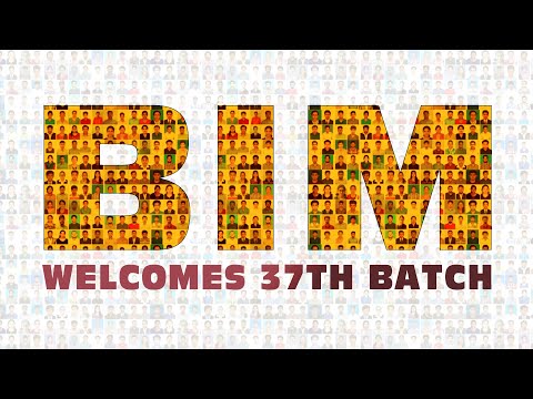 BIM On line Inaugural Function  - Batch 37