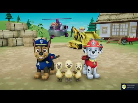 PAW Patrol 1 GamePlay | Adventure for Save Baby Ducks | Patrulha Canina 1 VideoGame