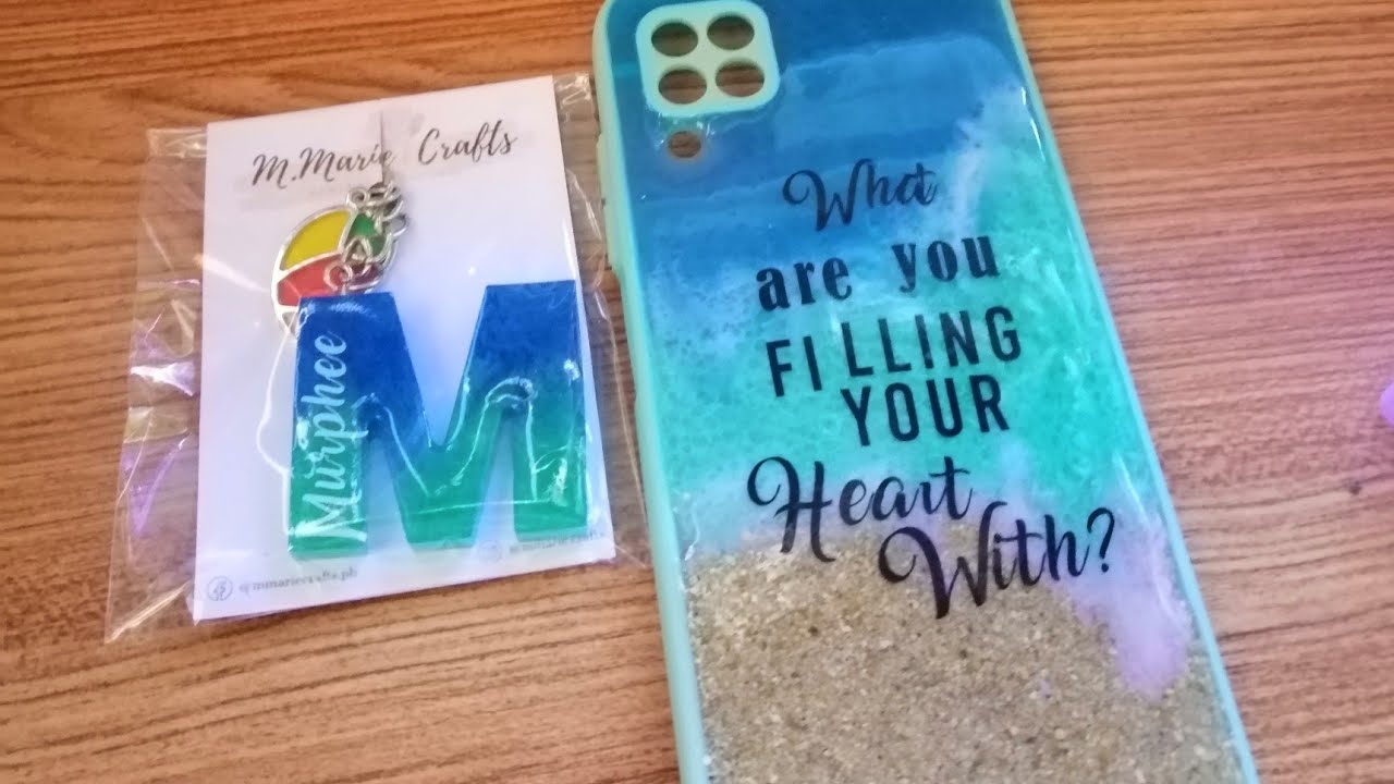 DIY | EPOXY RESIN | BEACH WAVE | CELLPHONE CASE | RESIN