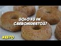 LA MEJOR RECETA DE DONUTS "DONAS" KETO! | FÁCIL | DIETA CETOGÉNICA | SIN AZÚCAR | LOW CARB