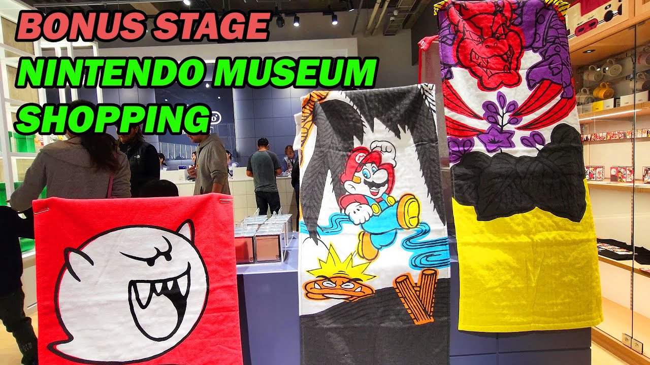 Nintendo Museum Shopping at BONUS STAGE