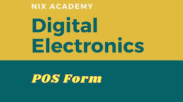 Product of Sums (Part 1) | POS Form