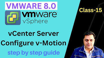 VMware vSphere 8.0 training ! How to configure v-Motion step by step guide ! Become VMware Expert.