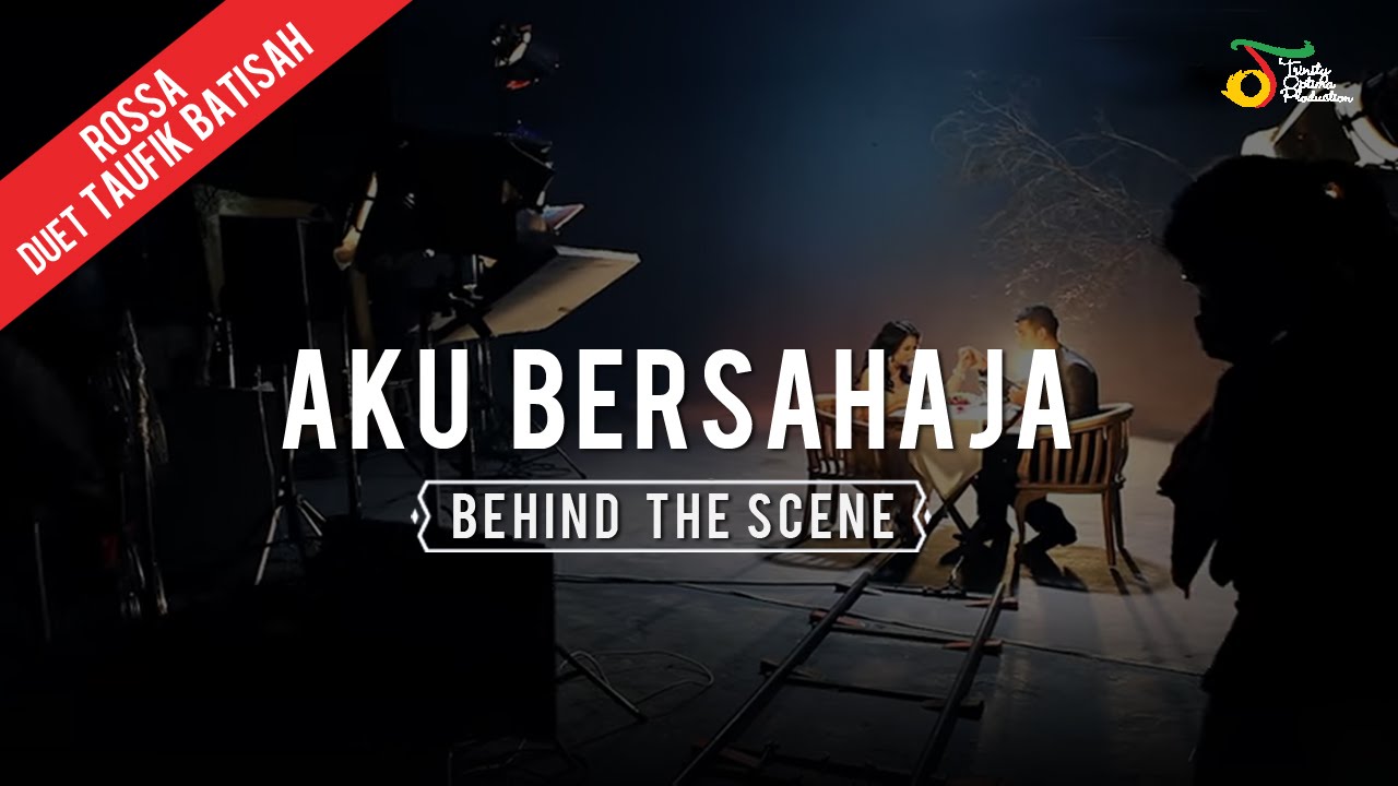 Rossa Duet Taufik Batisah - Aku Bersahaja | Behind The Scene