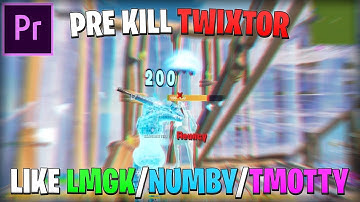 (FREE PRESET) How To Make the *BEST* PRE-KILL SLOW MOTION (Twixtor Tuto at 500 sub) - Edit Like LMGK