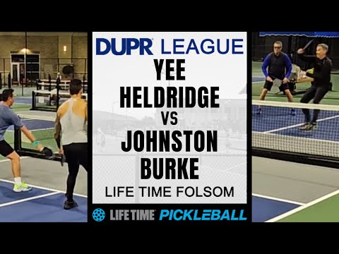 3.5+ Life Time DUPR Pickleball League -  Yee/Heldridge v Johnston/Burke