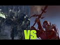 Палачи Хар Ганета vs Избранные (тяжелое оружие) Total War Warhammer 2. тесты юнитов v1.4.1.