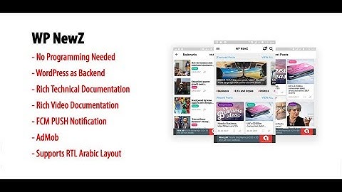 WP NewZ | WordPress to Android News App with Source Code