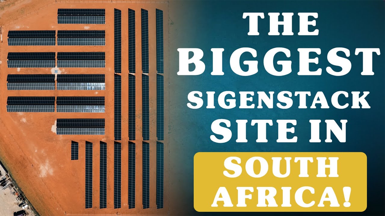 Sigenstack Outside South Africa's BIGGEST SigenStack EVER! - YouTube