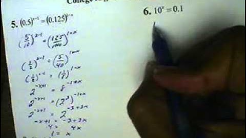 College Algebra Topic 5.2 Lesson