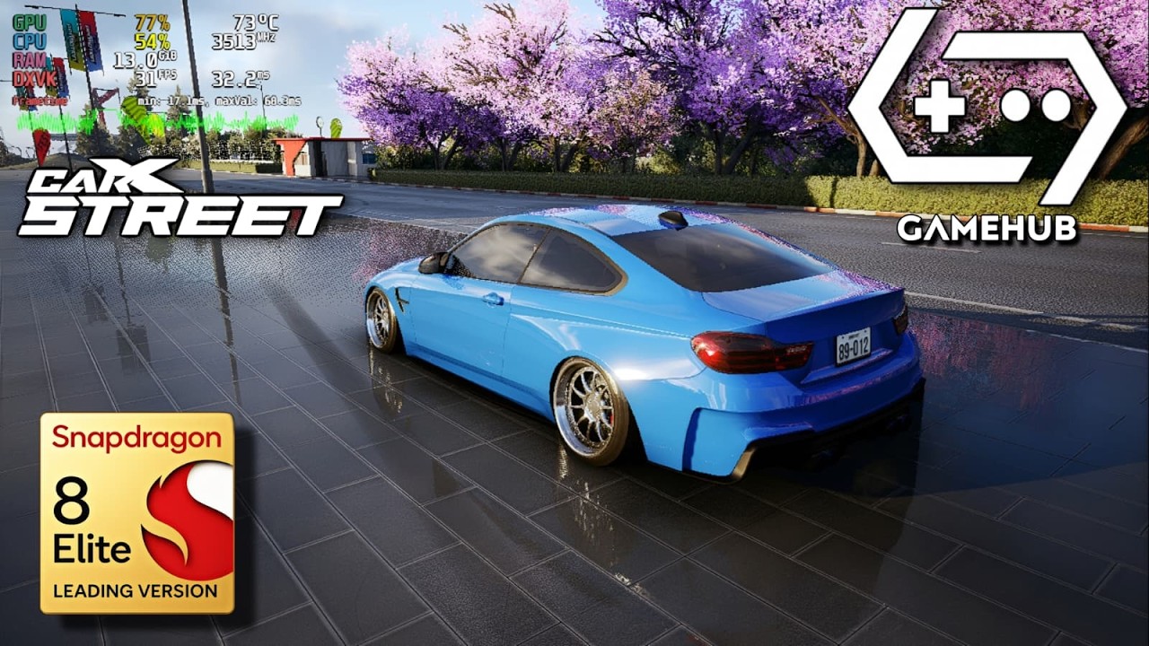 🔴Carx Street PC on Mobile | Snapdragon 8Elite | Gamehub  | Just Chilling #2026