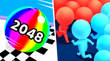 Ball Run 2048 | Count Master - All Level Gameplay Android,iOS - NEW APK MEGA UPDATE Mobile Games