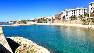 Port Of Rome Civitavecchia HD Video - Beautiful Restaurants & Walks