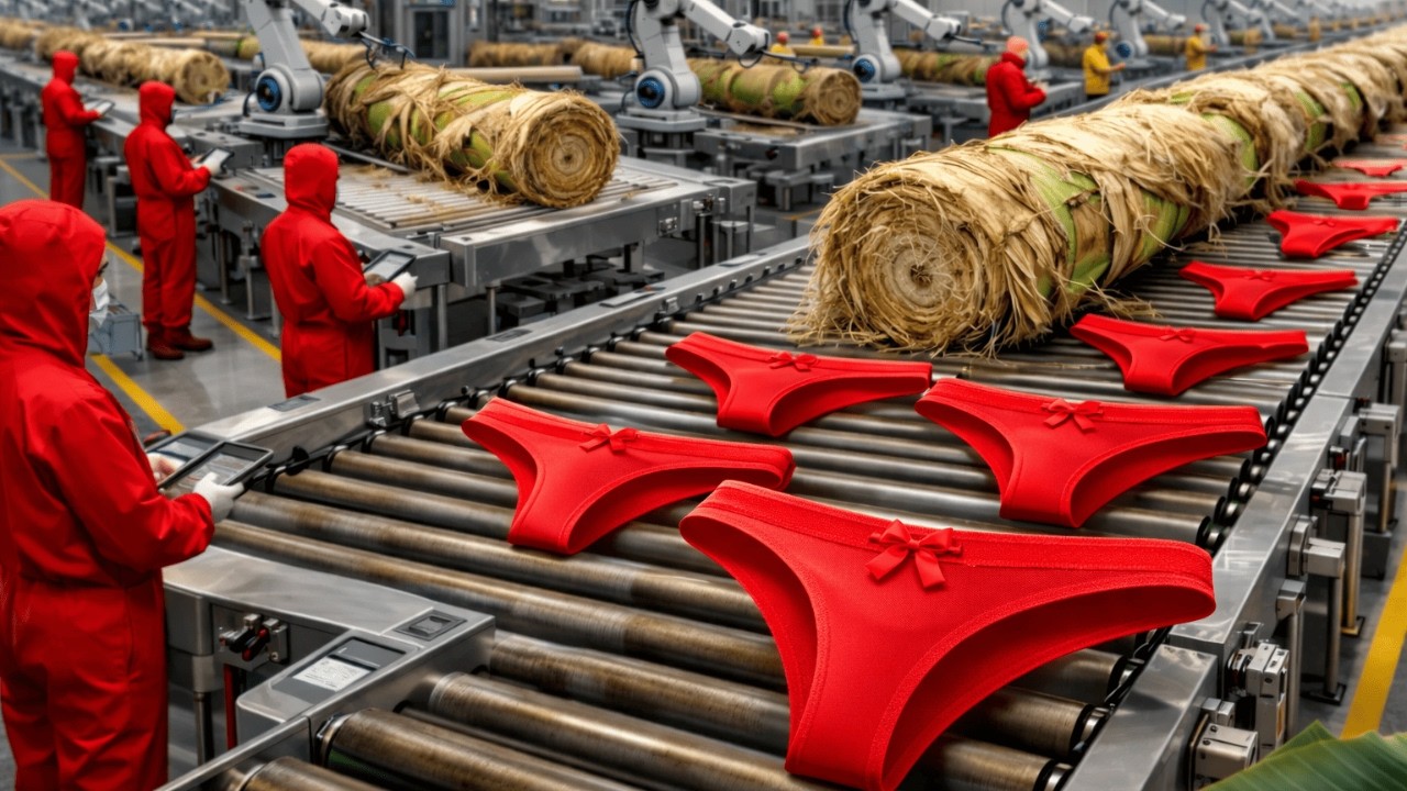 “How Banana Tree Fiber Is Turned Into Eco-Friendly Lingerie”