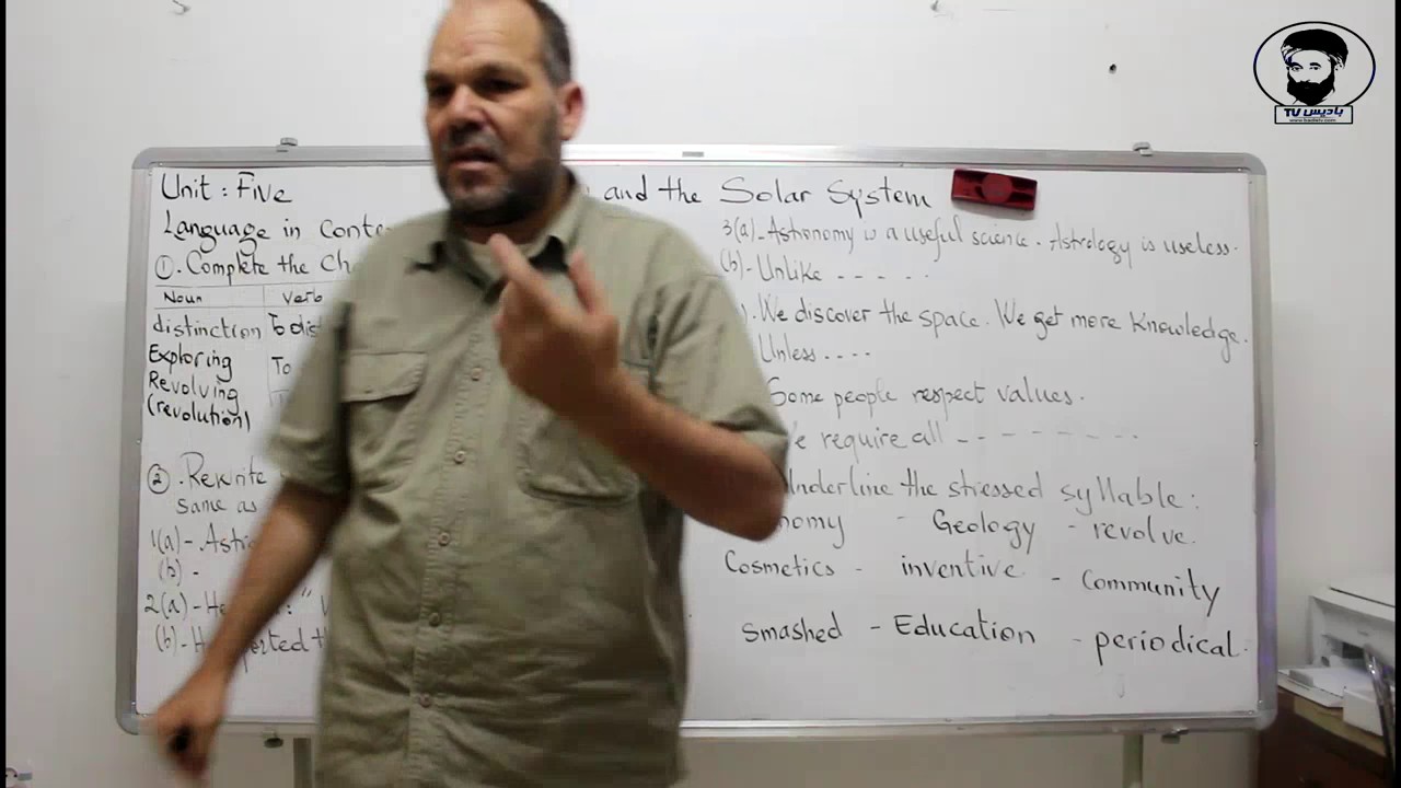 Astronomy and the Solar System: Language in context : Practice