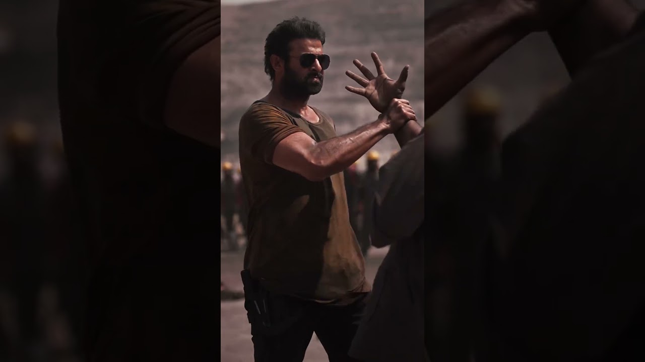 Prabhas in Beast Mode 💥 Salaar Fight Scene | RebelStar Power 