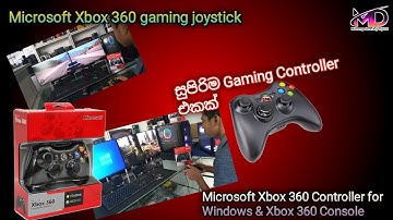 Microsoft Xbox 360 Gaming Controller: Unboxing and Gameplay