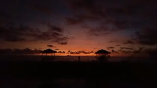 Video Pemandangan Alam Sunset 30 Detik || Senja Di Pantai - No Copyright