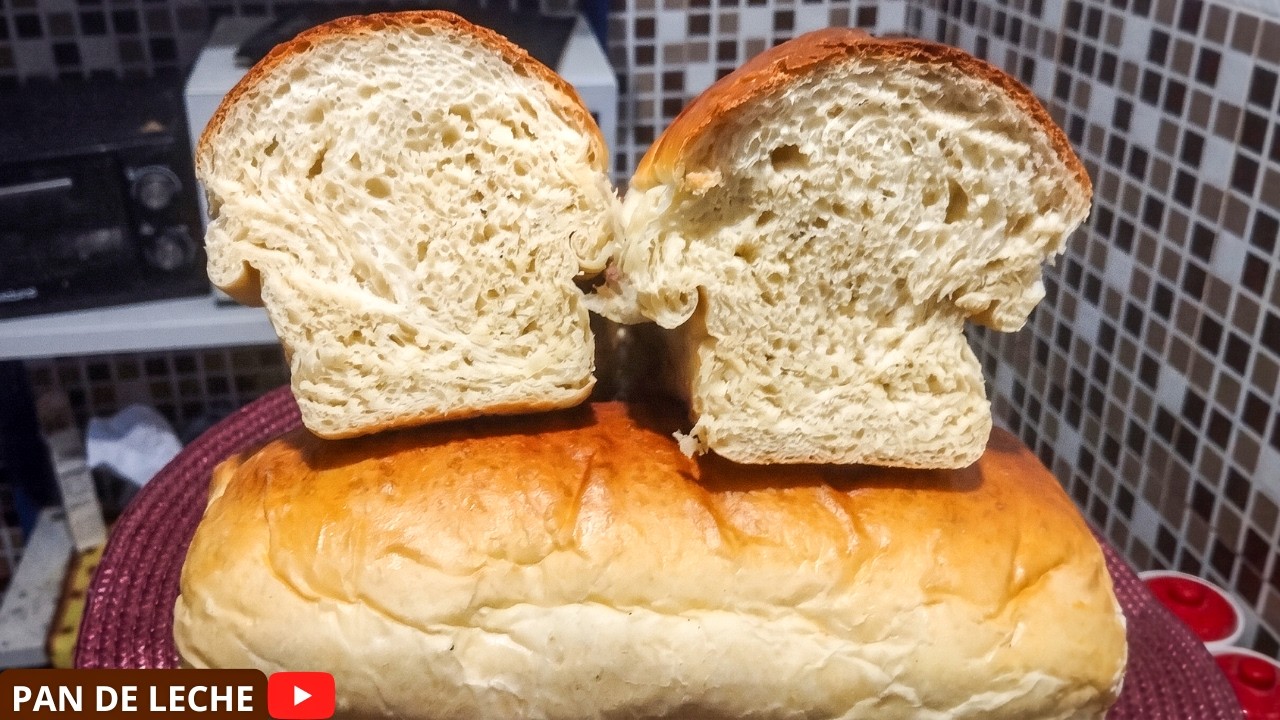 El secreto para hacer un PAN LACTAL casero bien tierno y esponjoso