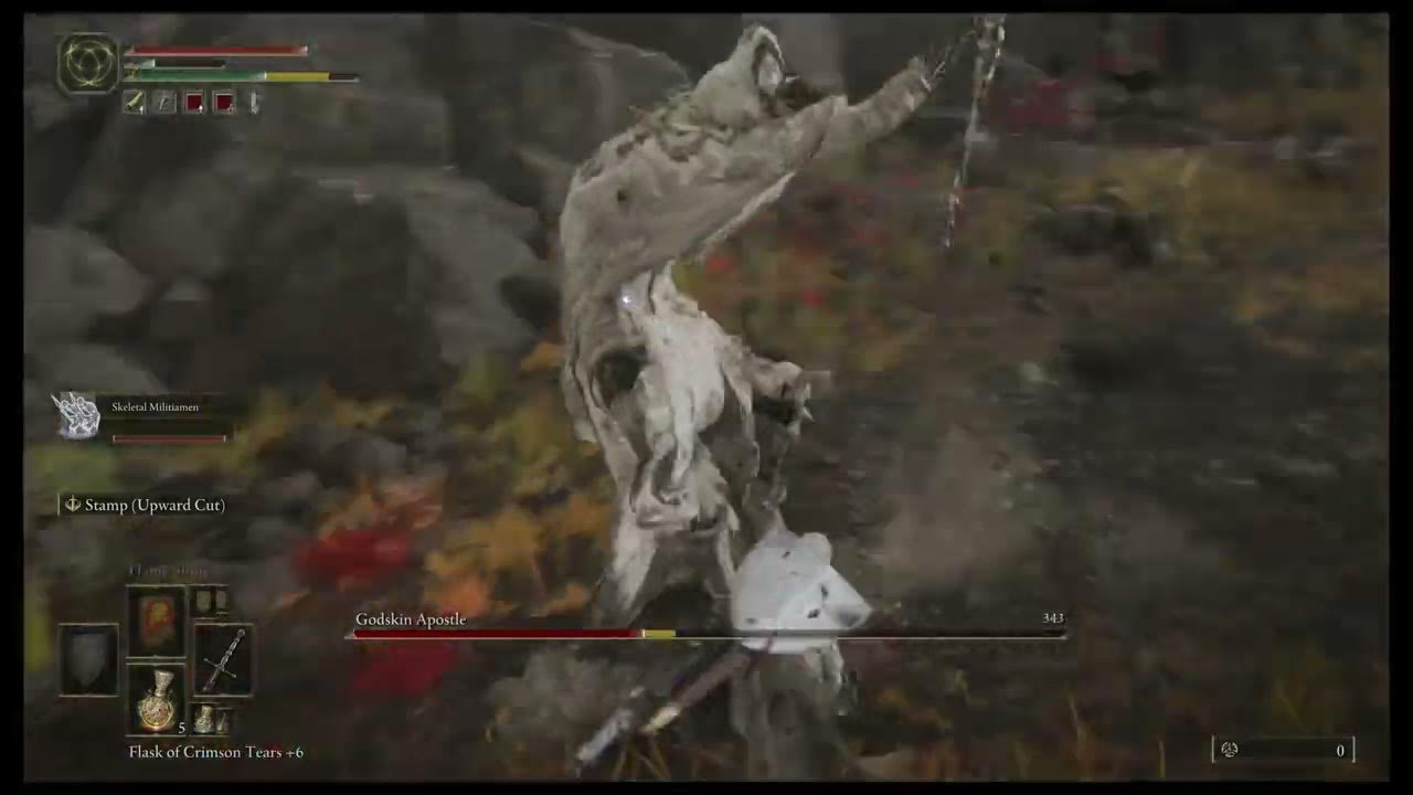 How to defeat Godskin Apostle Obtain Godskin Peeler, Scouring Black