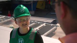 Honorary Construction Manager Discusses Helipads at Arthur M. Blank Hospital