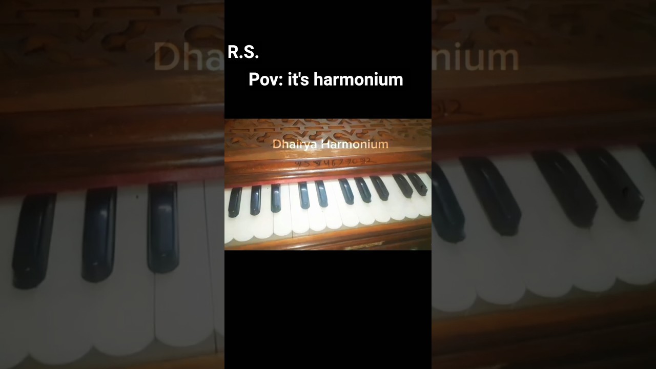 Ek pyaar ka nagma hai | Harmonium tutorial 