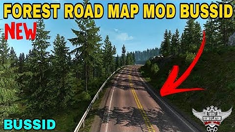 new forest road map mod for bussid | mod map bussid | mapas para bus simulator Indonesia .