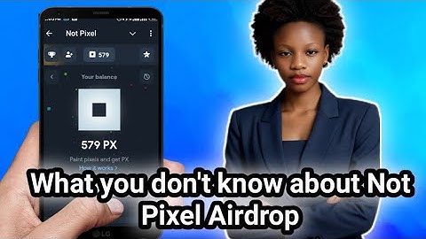 Not Pixel Exposed!! How to play Not Pixel #Notcoin #NotpixelAirdrop