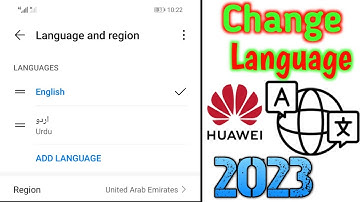 How do I change my Huawei to English || How do I change my Huawei from Chinese to English