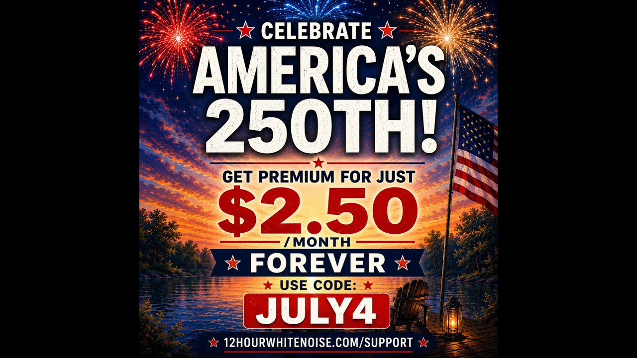 Celebrate America's 250th! Get Premium for Just $2.50/Month Forever | Use Code JULY4 | Sleep Soun...
