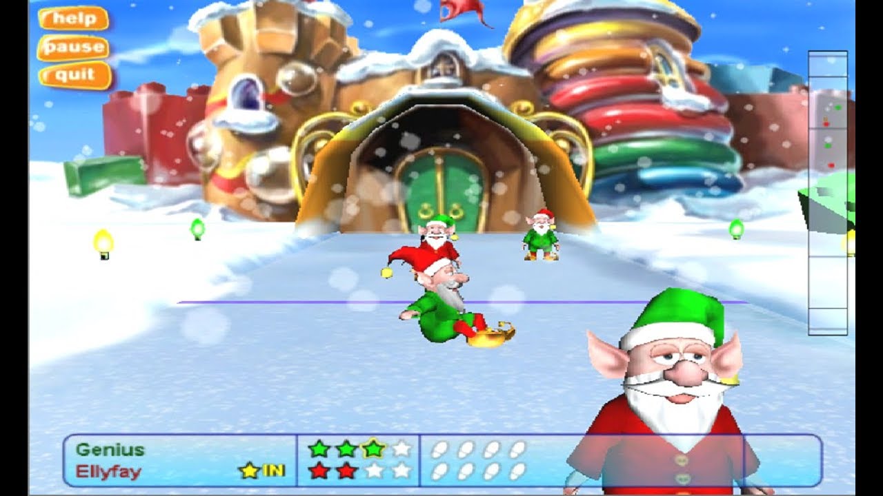 Elf Bowling - Bocce Style! (Windows game 2004)