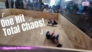 Napolean vs Hadaly | Combat Robotics Showdown