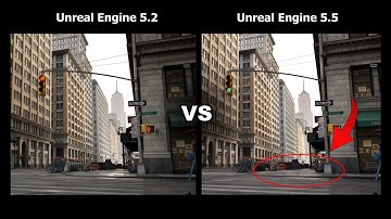 Unreal Engine 5.2 VS 5.5 - Performance And Graphics