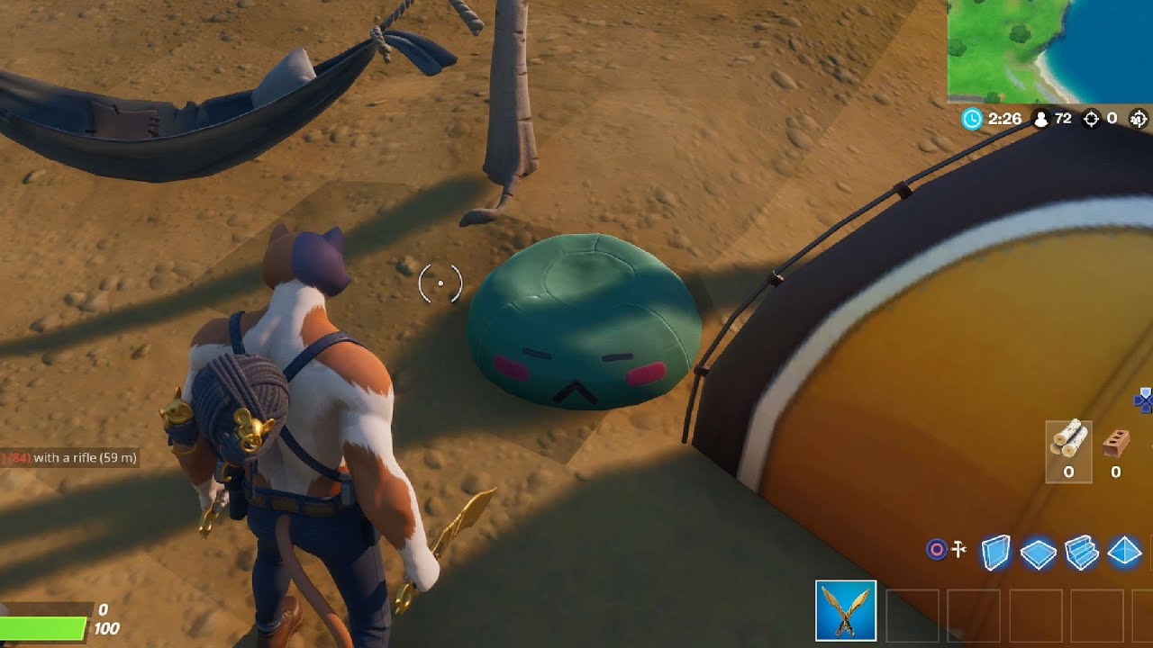 Visit Skye's Coastal Campsites - Fortnite Challenges - Skye's Adventures