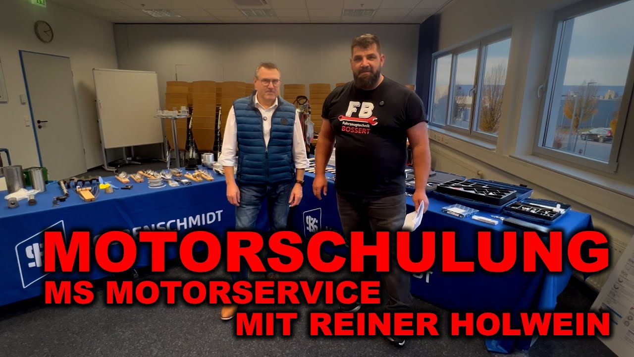 Schulung Motorinstandsetzung mit Reiner Holwein – Wissen & Technik von MS Motorservice International