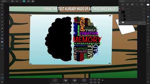 AFFINITY DESIGNER v1.9 - IPAD - TEXT MAKING THE OBJECT SHAPE EFFECT - TEEK FOX
