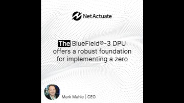 Hardware Security with NVIDIA® BlueField® 3 DPUs