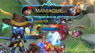THE MOST SATISFYING YI SUN SHIN GAMEPLAY YOU’LL EVER SEEN! MANIAQUE! | Mobile Legends