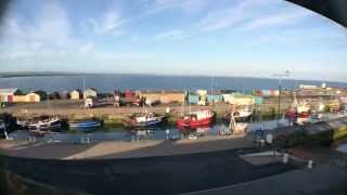 Burghead Harbour timelapse, sunset to sunrise @IrvinDuguid