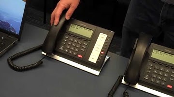 Toshiba Phones - Internal Call Demonstration