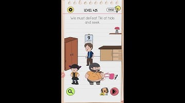 Brain test 4 level 425 walkthrough solution