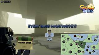 EVERY Boss Location in Shindo Life