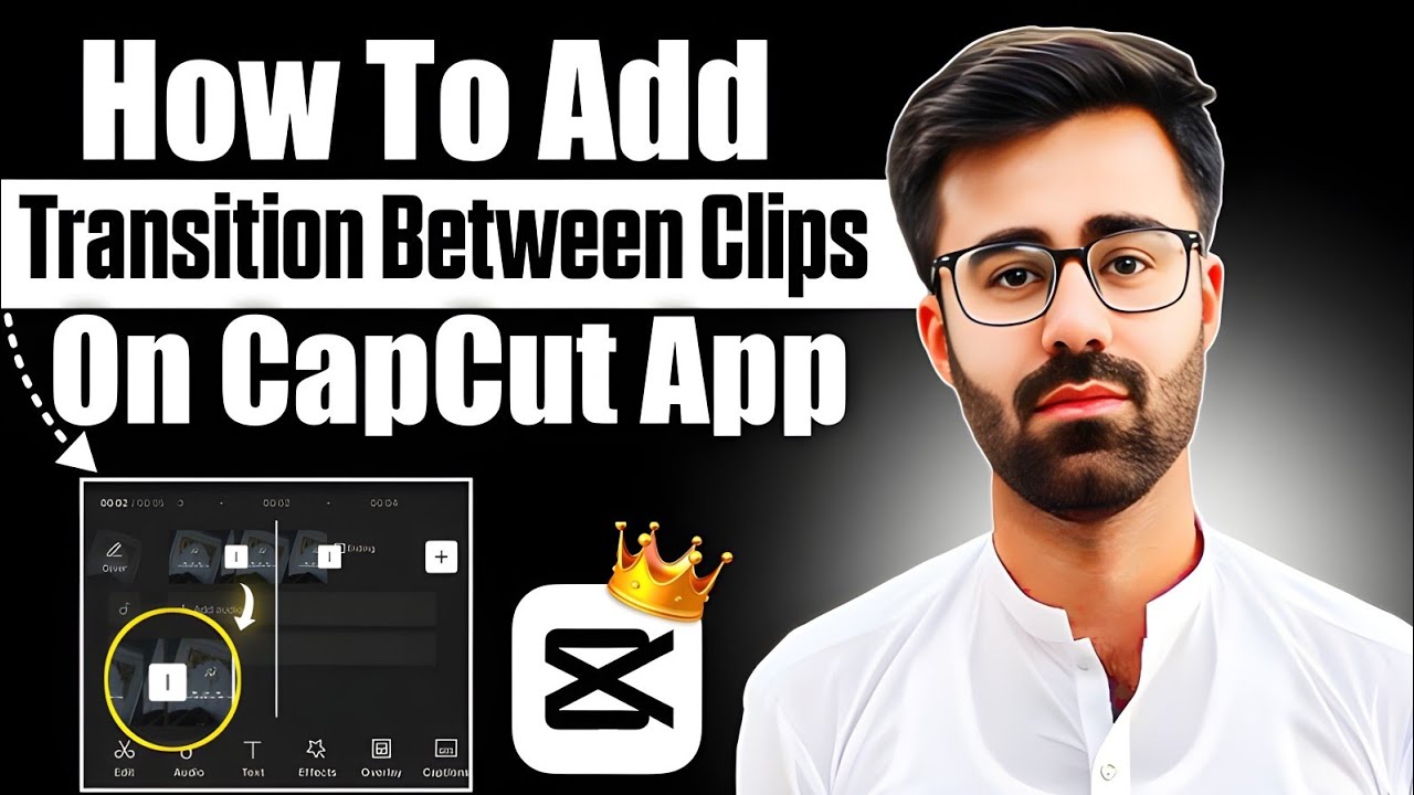 How To Add Transition Between Clips On Capcut App - YouTube